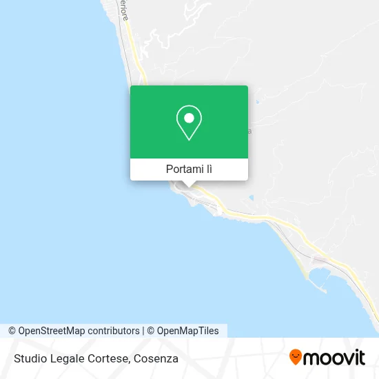 Mappa Studio Legale Cortese