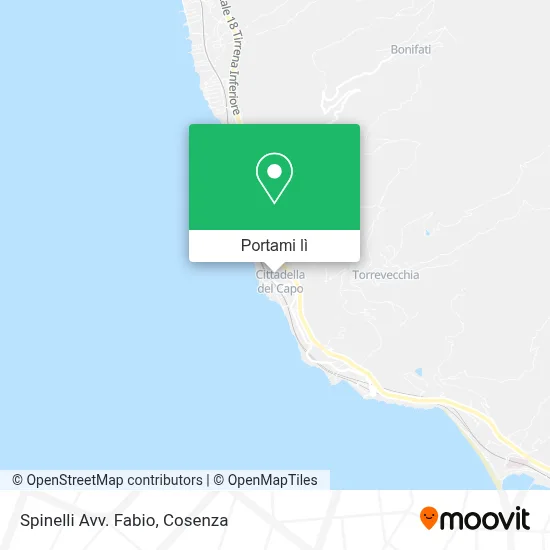 Mappa Spinelli Avv. Fabio