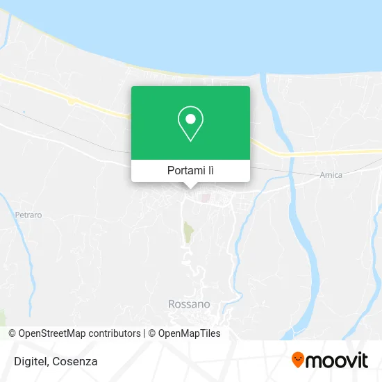 Mappa Digitel