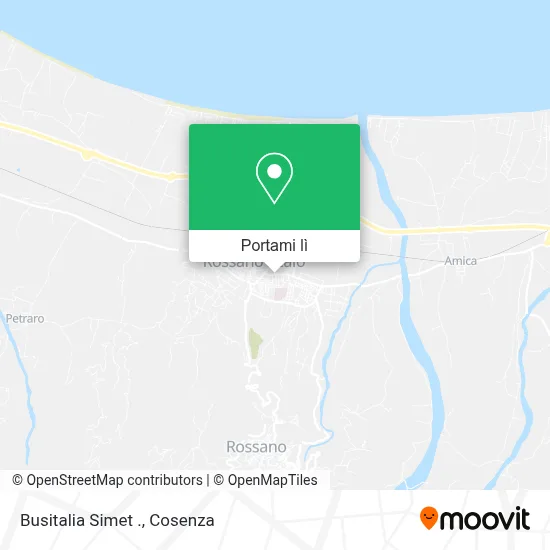 Mappa Busitalia Simet .