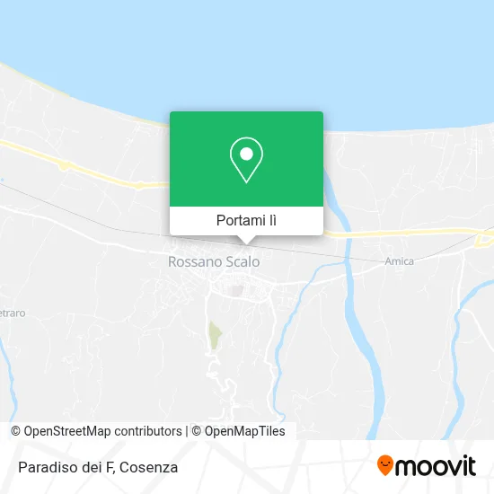 Mappa Paradiso dei F