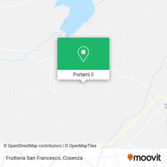Mappa Frutteria San Francesco
