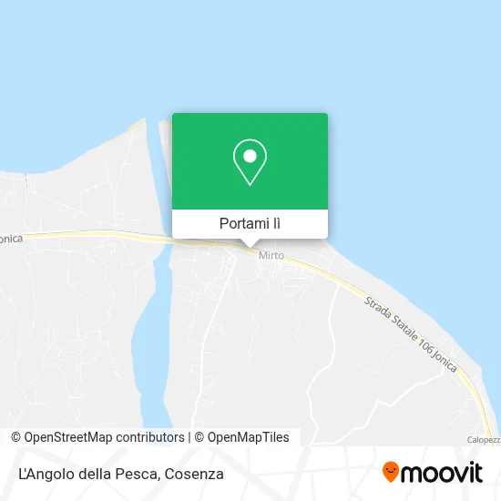 Mappa L'Angolo della Pesca