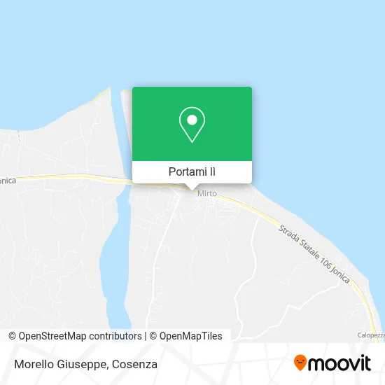 Mappa Morello Giuseppe