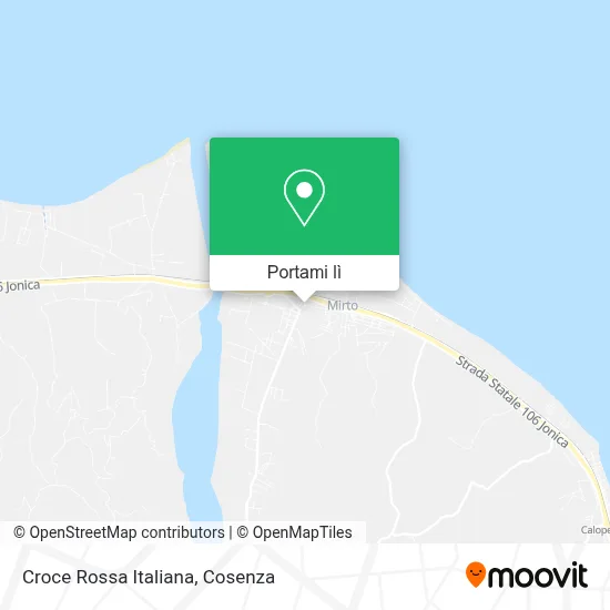 Mappa Croce Rossa Italiana