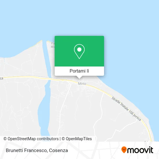 Mappa Brunetti Francesco
