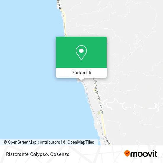 Mappa Ristorante Calypso