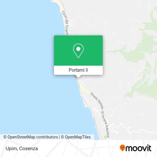 Mappa Upim