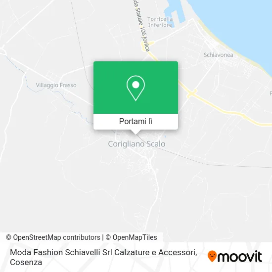 Mappa Moda Fashion Schiavelli Srl Calzature e Accessori