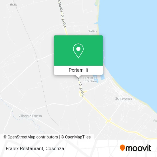 Mappa Fralex Restaurant