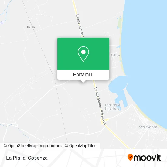 Mappa La Pialla
