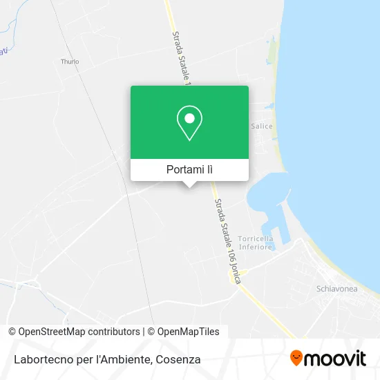 Mappa Labortecno per l'Ambiente