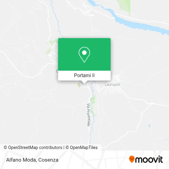 Mappa Alfano Moda