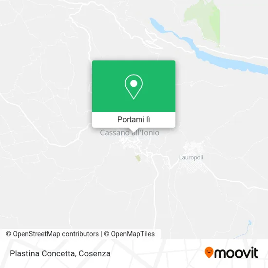 Mappa Plastina Concetta