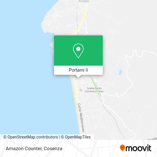 Mappa Amazon Counter