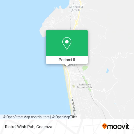 Mappa Ristro' Wish Pub