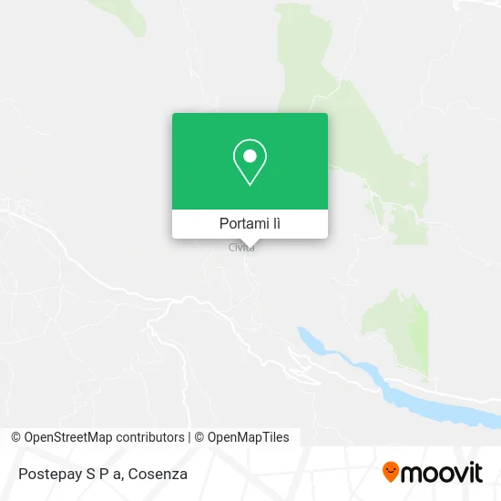 Mappa Postepay S P a