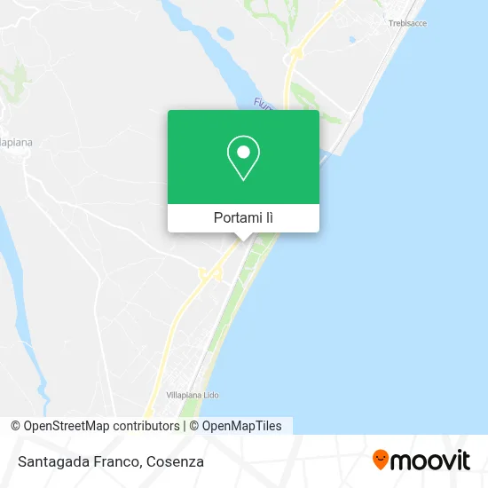 Mappa Santagada Franco