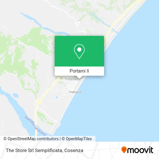 Mappa The Store Srl Semplificata