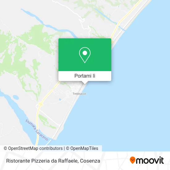 Mappa Ristorante Pizzeria da Raffaele