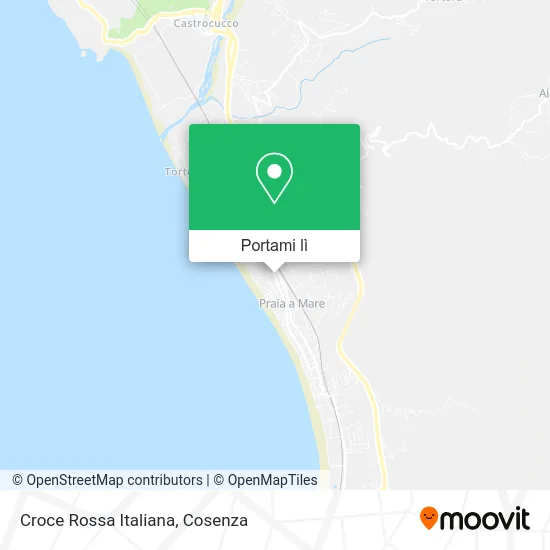 Mappa Croce Rossa Italiana