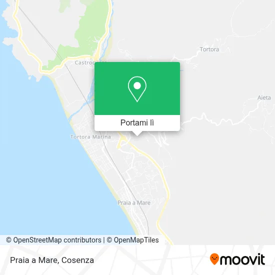 Mappa Praia a Mare