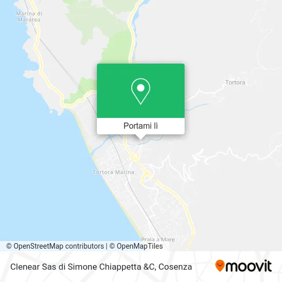 Mappa Clenear Sas di Simone Chiappetta &C