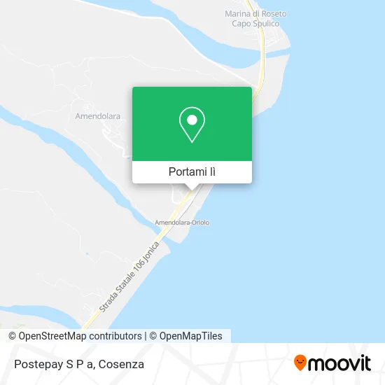 Mappa Postepay S P a