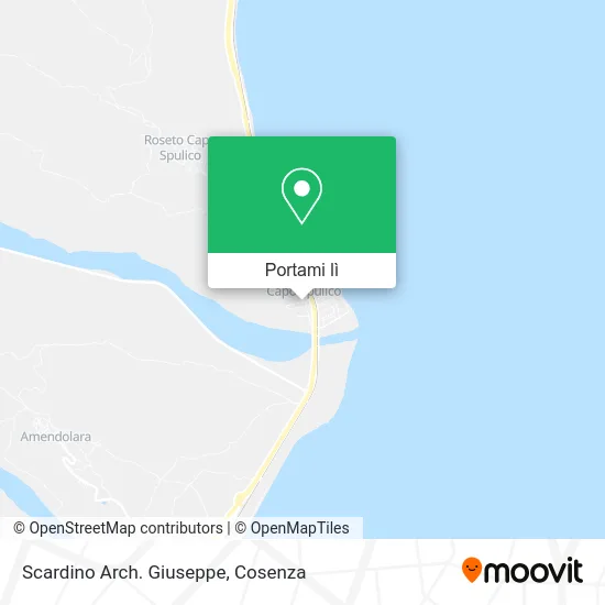 Mappa Scardino Arch. Giuseppe