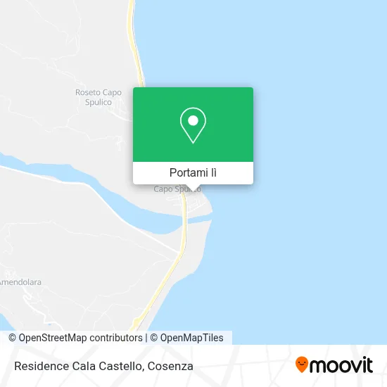 Mappa Residence Cala Castello