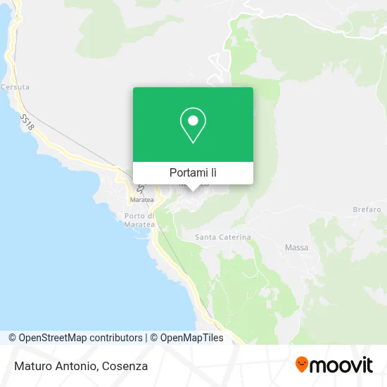 Mappa Maturo Antonio