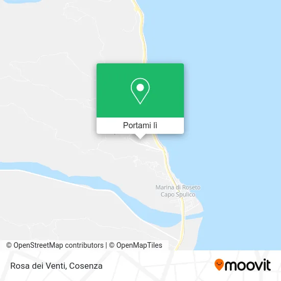 Mappa Rosa dei Venti