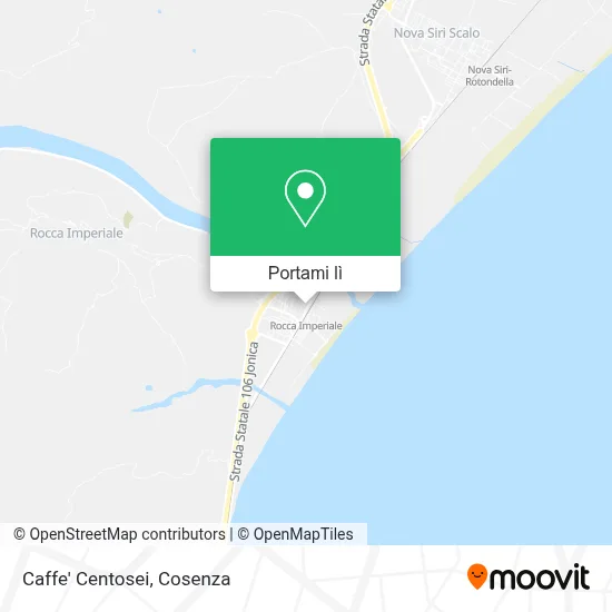 Mappa Caffe' Centosei