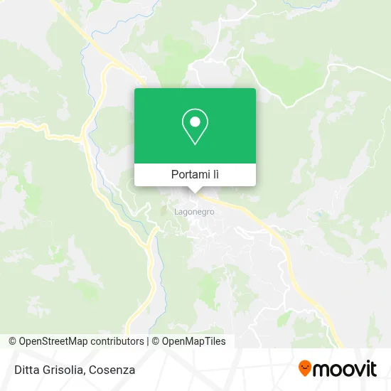 Mappa Ditta Grisolia
