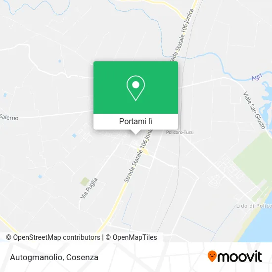 Mappa Autogmanolio