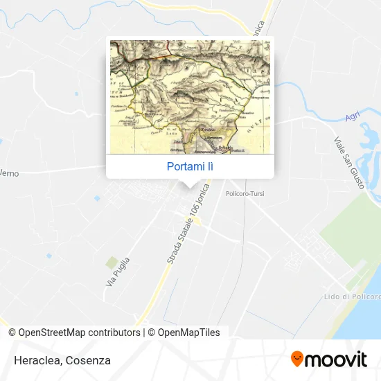 Mappa Heraclea