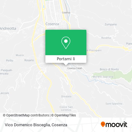 Mappa Vico Domenico Bisceglia
