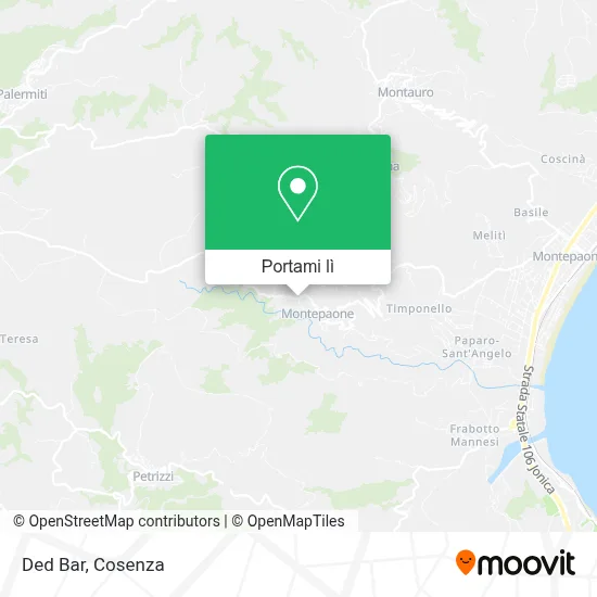 Mappa Ded Bar