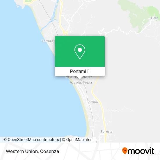 Mappa Western Union
