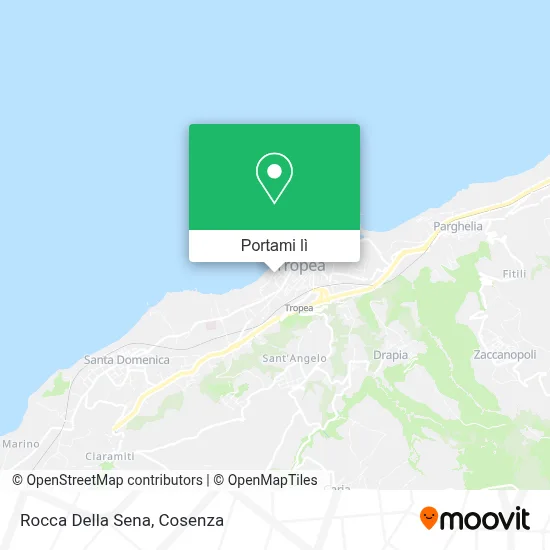 Mappa Rocca Della Sena