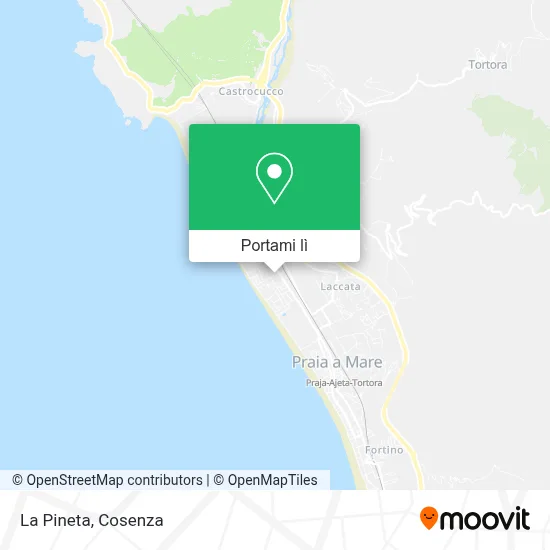 Mappa La Pineta