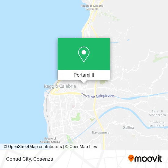 Mappa Conad City