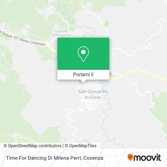 Mappa Time For Dancing Di Milena Perri