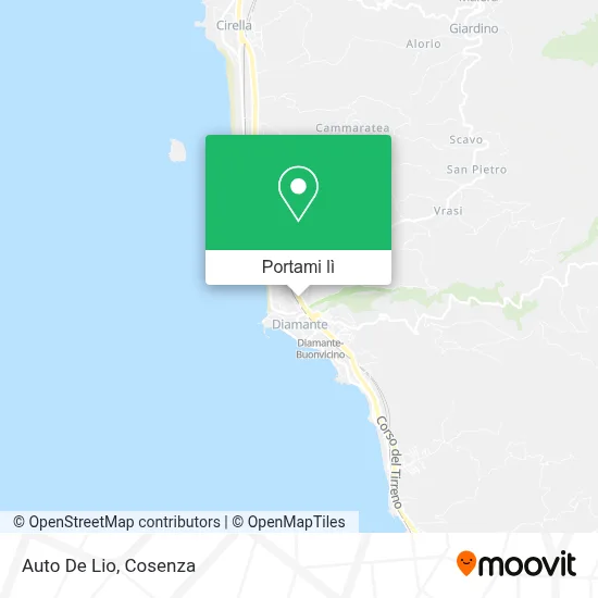 Mappa Auto De Lio