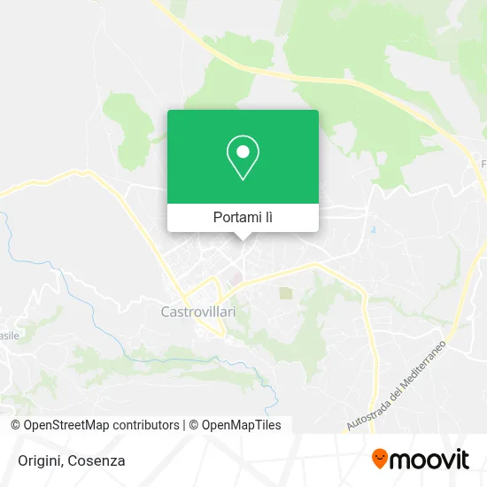 Mappa Origini