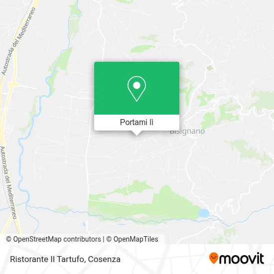 Mappa Ristorante Il Tartufo