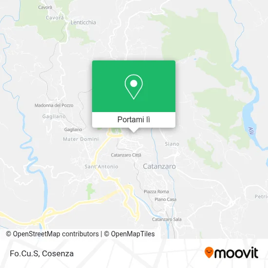 Mappa Fo.Cu.S