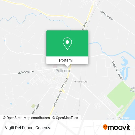 Mappa Vigili Del Fuoco