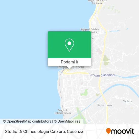 Mappa Studio Di Chinesiologia Calabro