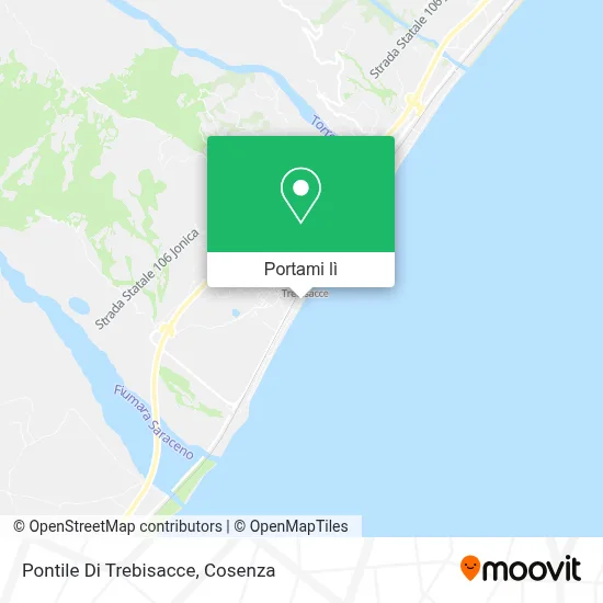 Mappa Pontile Di Trebisacce